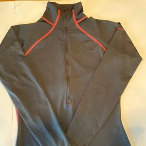 Nike Pro Women’s Black Dri Fit Long Sleeve ¼ Zip Top Sz M